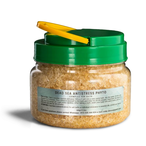 DEAD SEA DETOX PHYTO COMPLEX "ANTISTRESS" - BATH SALT, 500 g